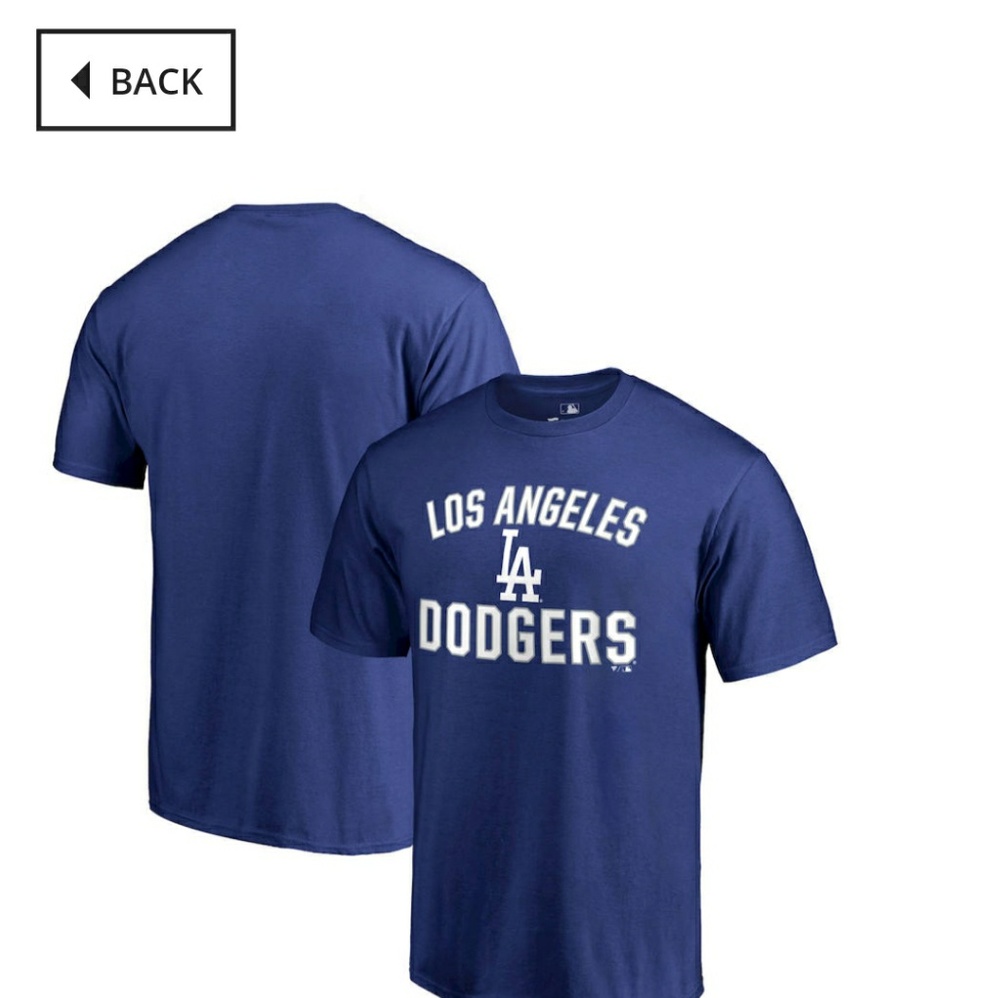 Los Angeles Dodgers Victory Fanatics Royal Blue Graphic t-shirt